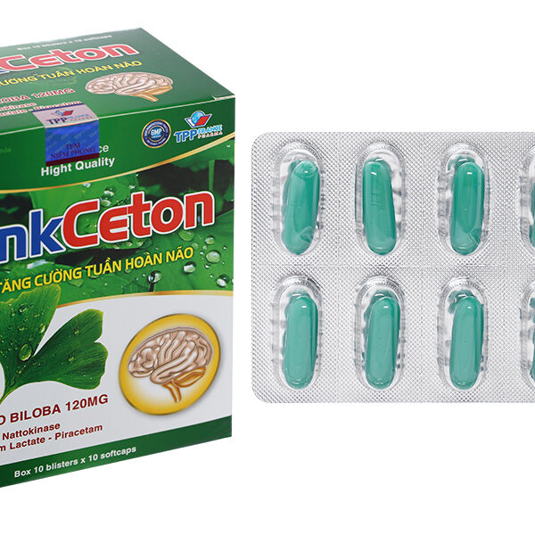 GinkCeton giúp tăng cường tuần hoàn não