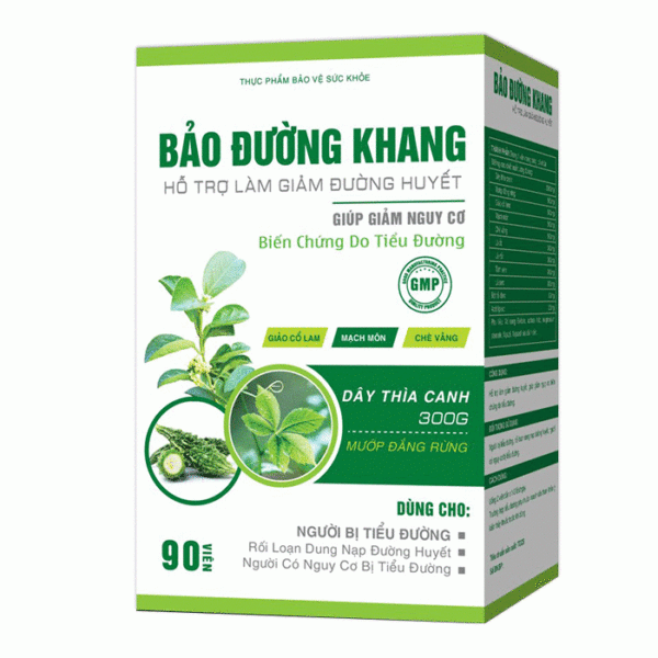 Viên uống hỗ trợ tiểu đường Bảo Đường Khang 90 viên