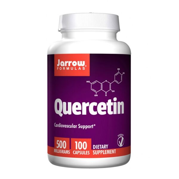 Viên uống ngừa gút Jarrow Quercetin 500 100 viên