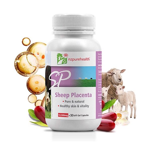 Viên uống nhau thai cừu Sheep Placenta Nzpurehealth New Zealand