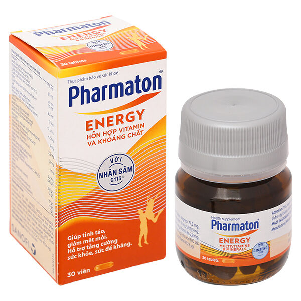 Pharmaton Energy bổ sung năng lượng