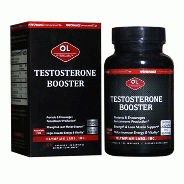 Viên uống sinh lý nam Olympian Labs Testosterone Booster Lọ 60 viên