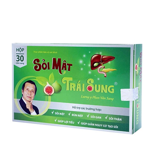 Viên uống Sỏi Mật Trái Sung, Hộp 30 viên