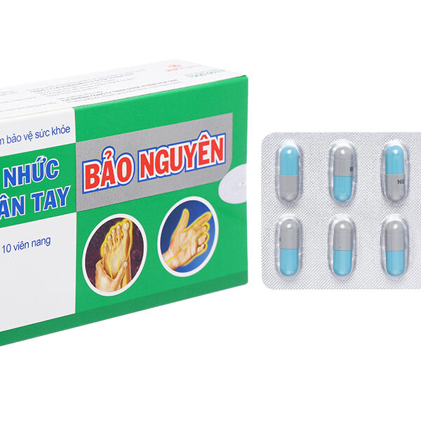 Tê nhức chân tay Bảo Nguyên hoạt huyết, mạnh gân cốt