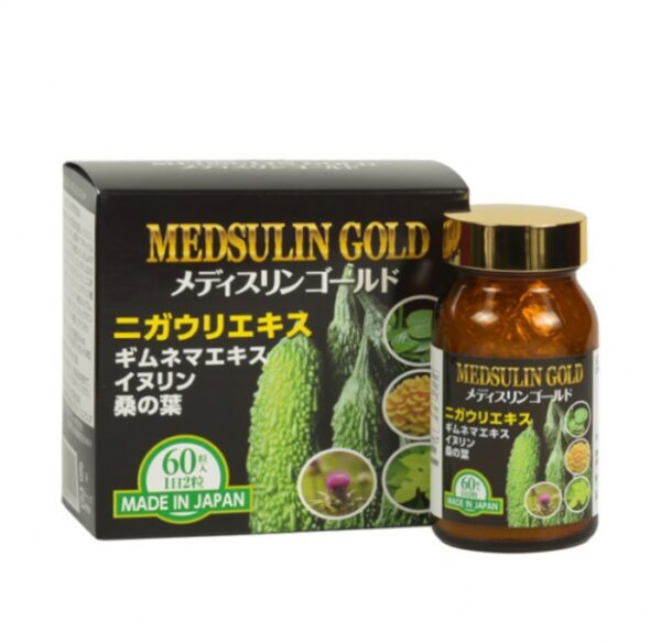 Viên uống tiểu đường Medsulin Gold Jpanwell 60 viên