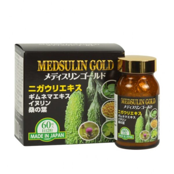 Viên uống tiểu đường Medsulin Gold Jpanwell 60 viên