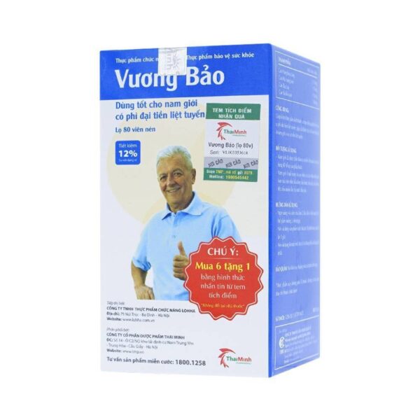 Tpbvsk Vương Bảo, Chai 80 viên