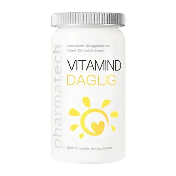 Vitamin D Daglig Pharmatech 160 viên - Bổ sung Vitamin D