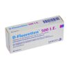 Vitamin D Fluoretten 500 I.E giúp chống còi xương ở trẻ em