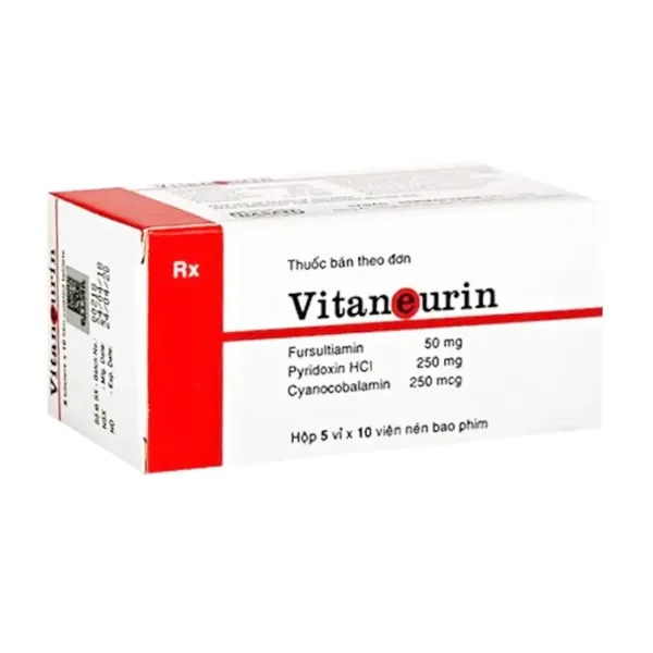 Vitaneurin Hasan 5 vỉ x 10 viên