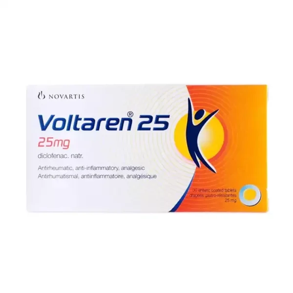 Voltaren 25mg Novartis 10 vỉ x 10 viên - Giảm đau, kháng viêm xương khớp