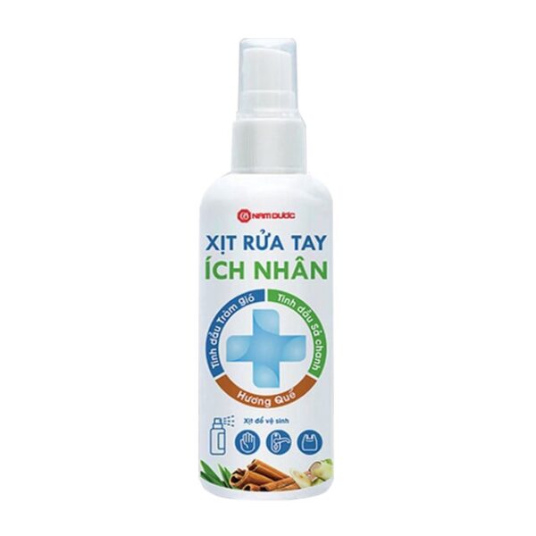 Xịt rửa tay ích nhân nam dược 100ml - Xịt khử khuẩn