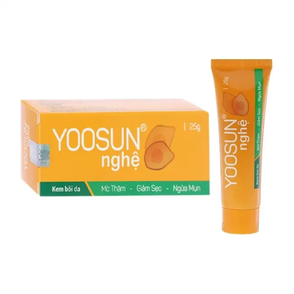 Yoosun Nghệ Đại Bắc 25g – Kem ngừa mụn, mờ thâm, giảm sẹo