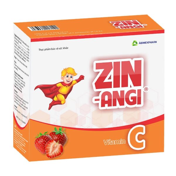 Zin-Angi Agimexpharm 20 ống x 10ml – Tăng sức đề kháng