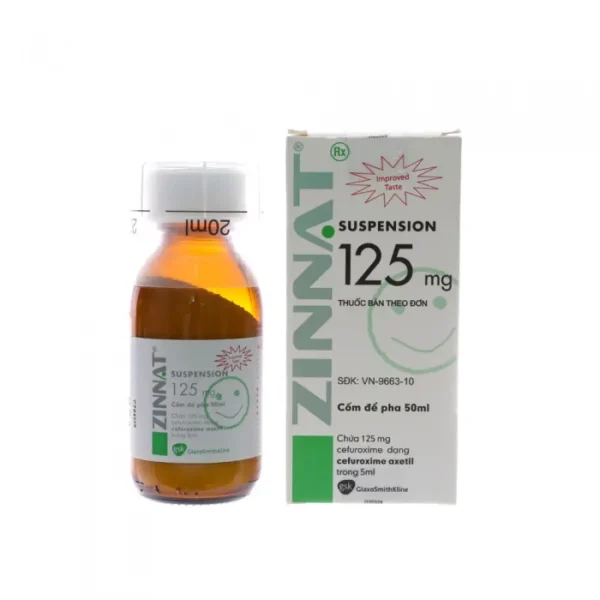 Zinnat Suspension 125ml/5ml